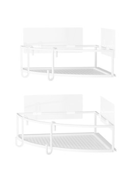 Umbra Cubiko badkamer organizer set van 2 Wit - Deal