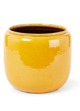 Serax Costa sierpot L van keramiek voor binnen Ø21 cm Okergeel - Deal