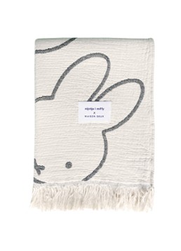 Maison Deux Miffy plaid 130 x 200 cm Creme - Deal