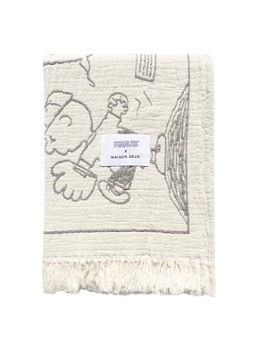 Maison Deux Honkbal plaid 130 x 200 cm Grijs - Deal