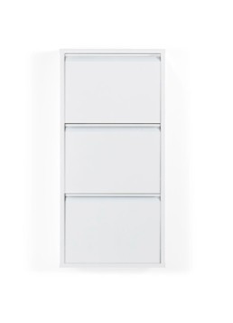Spinder Billy 3 schoenenkast 50 x 103 x 15 cm Wit - Deal