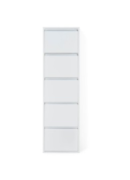 Spinder Billy 5 schoenenkast 50 x 50 x 170 cm Wit - Deal