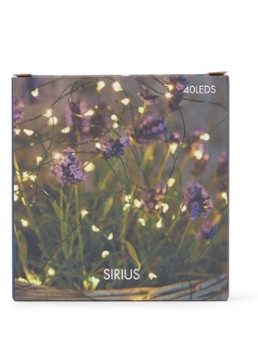 Sirius Knirke lichtsnoer 3,9 meter Transparant - Deal