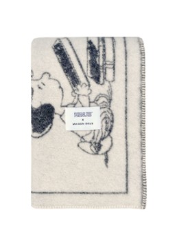 Maison Deux Peanuts plaid 130 x 200 cm Creme - Deal