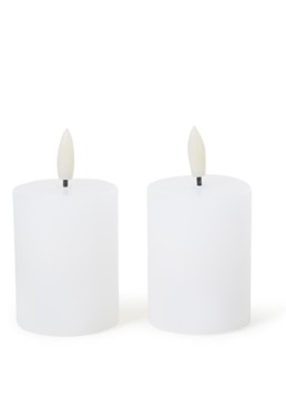 Sirius Sille Mini LED-kaars set van 2 Wit - Deal