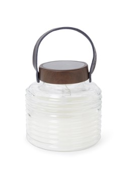 Sirius Sirius Aston Solar Jar LED-lantaarn met zonnepaneel Bruin - Deal