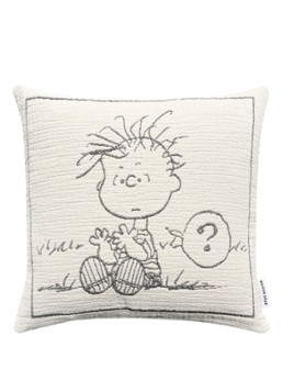 Maison Deux Zeppelin sierkussenhoes 50 x 50 cm Creme - Deal