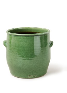 Serax Handles bloempot van aardewerk voor binnen Ø20 cm Groen - Deal