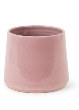 Serax Pot Cone bloempot van keramiek voor binnen - 22 cm Roze - Deal