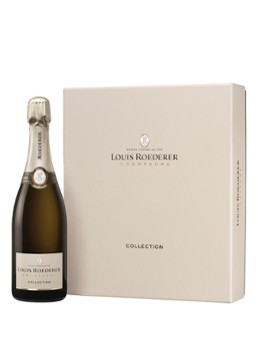 Louis Roederer Louis Roederer Collection champagne in geschenkverpakking met 2 flûtes 750 ml - Deal