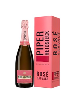 PIPER-HEIDSIECK Champagne Rosé Sauvage in geschenkdoos 750 ml - Deal