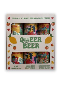 Queer Beer Queer Beer bier in geschenkverpakking 6 x 33 cl