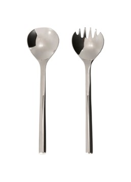 Iittala Saladebestek 2-delig Zilver - Deal