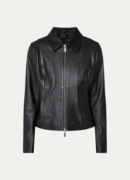 STUDIO AR Dames Cassie jack van schapenleer in de kleur Zwart, maat: 46