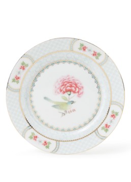 Pip Studio Blushing Birds gebaksbordje 17 cm Lichtblauw - Deal