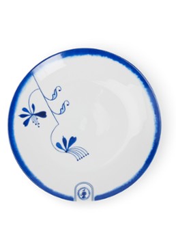 Pip Studio Pip & The Blue Bird gebaksbordje 15 cm Wit - Deal