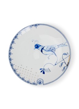 Pip Studio Pip & The Blue Bird ontbijtbord 18 cm Wit - Deal