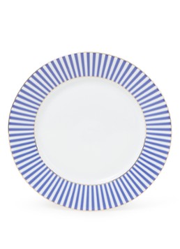 Pip Studio Royal Stripes ontbijtbord 17 cm Royalblauw - Deal
