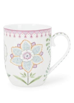 Pip Studio Lily & Lotus kopje 14,5 cl Gebroken wit - Deal