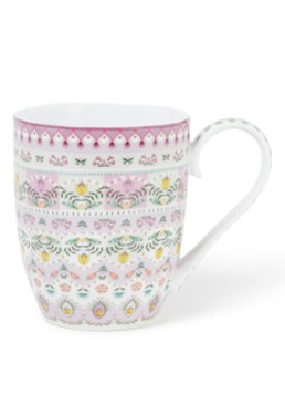 Pip Studio Lily & Lotus mok XL 45 cl Lila - Deal