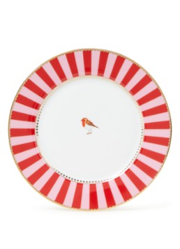 Pip Studio Love Birds gebaksbordje 17 cm Steenrood - Deal