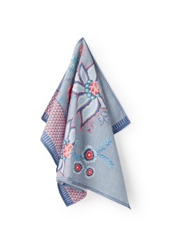 Pip Studio Flower Festival theedoek 50 x 70 cm Blauw - Deal