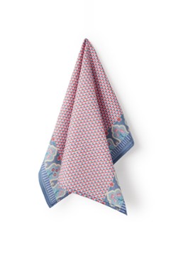 Pip Studio Flower Festival theedoek 50 x 70 cm Steenrood - Deal