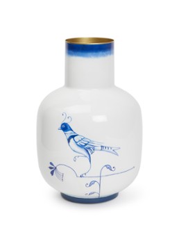 Pip Studio Pip & The Blue Bird vaas 30 cm Wit - Deal
