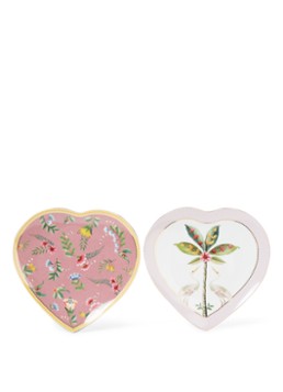 Pip Studio La Majorelle dinerbord 22 x 21,5 cm set van 2 Roze - Deal