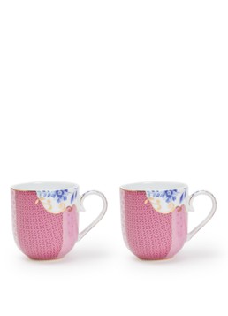 Pip Studio Royal kopje 26 cl set van 2 Roze - Deal