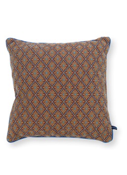 Pip Studio Giyani sierkussen 50 x 50 cm Blauw