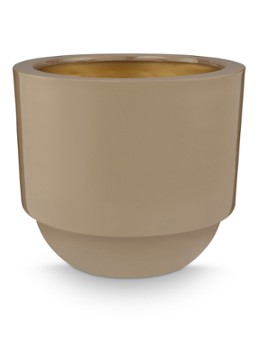 Pip Studio Bloempot voor binnen 40 x 35 cm Khaki - Deal