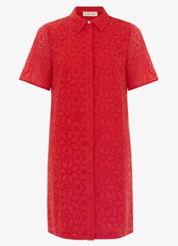 Phase Eight Dames Nicky Shirt Dress in de kleur Rood