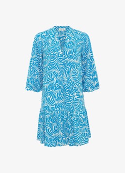 Phase Eight Dames Phoebe mini tuniekjurk met print in de kleur Blauw