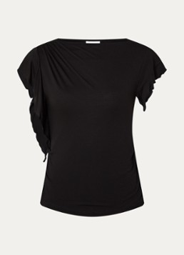 Isabel Marant Dames Top met stretch in de kleur Zwart, maat: 38