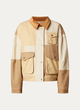 Isabel Marant Dames Risla jack met steekzakken in de kleur Camel, maat: 36
