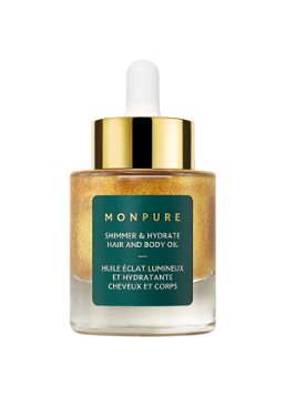 Monpure Shimmer & Hydrate hair and body oil - haar- en huidolie 30ml Verzorging - Deal