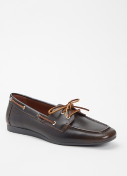 Vagabond Shoemakers Dames Hillary bootschoen van leer in de kleur Donkerbruin, maat: 41