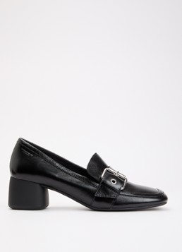 Vagabond Shoemakers Dames Livia pump van leer met gespdetail in de kleur Zwart, maat: 37