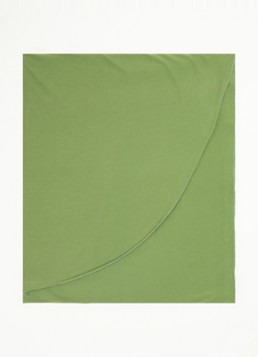 LES Atelier Dames Hoofdoek met logo 180 x 80 cm in de kleur Groen, maat: ONE SIZE