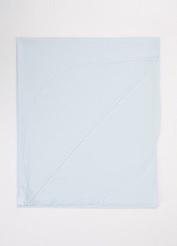 LES Atelier Dames Hoofddoek 90 x 200 cm in de kleur Lichtblauw, maat: one size
