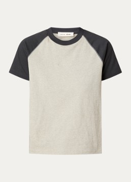 Fear of God Essentials Dames T-shirt met logo en ronde hals in de kleur Antraciet, maat: L