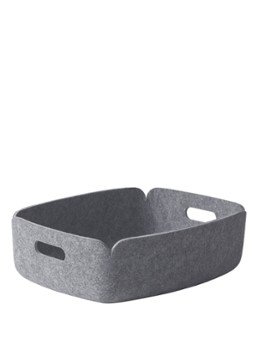 Muuto Restore Tray opbergmand 32 x 12 cm Grijs - Deal