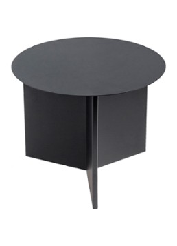 Hay Slit Table Round bijzettafel 45 cm Zwart - Deal