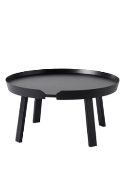 Muuto Around Coffee salontafel large Zwart