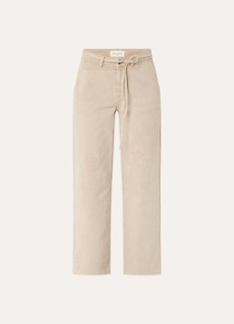 MSCH Copenhagen Dames MSCHLio high waist regular fit jeans met gekleurde wassing in de kleur Beige, maat: M