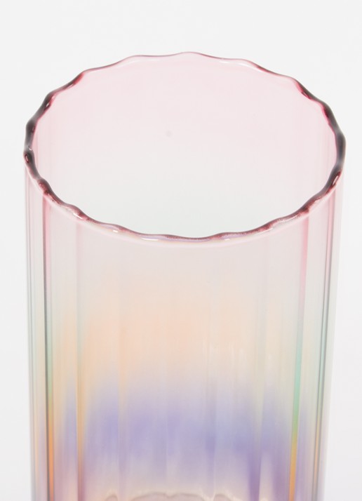 &Klevering Gradient Evening Wide vaas 18,5 cm - voorkant 2 multicolor