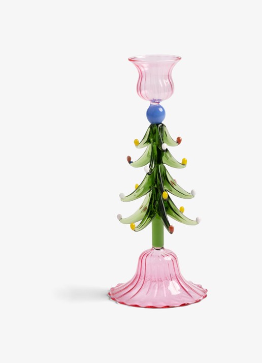 &Klevering Kerstboom kandelaar 19,5 cm