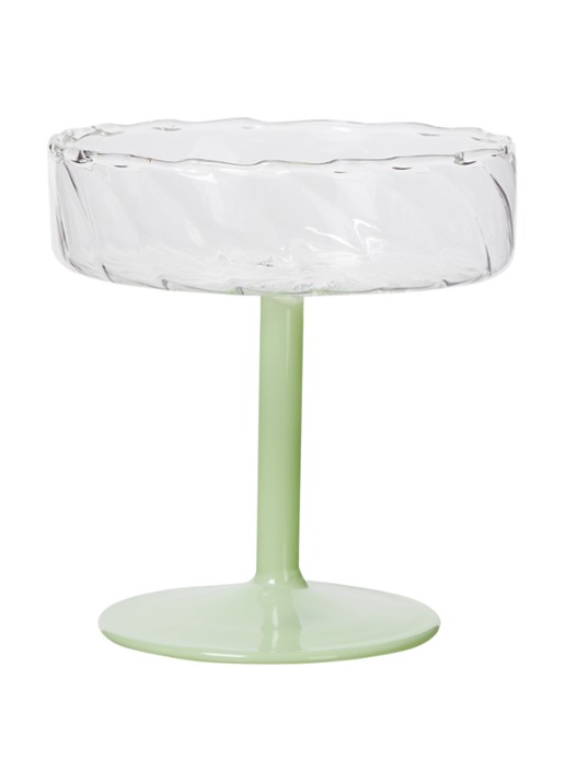 &Klevering Twirl coupe 20 cl set van 2 - voorkant mint