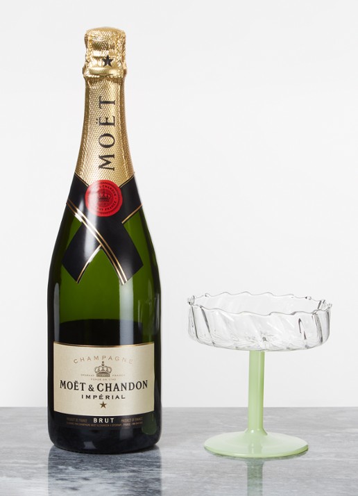 &Klevering Twirl coupe 20 cl set van 2 - voorkant 2 mint